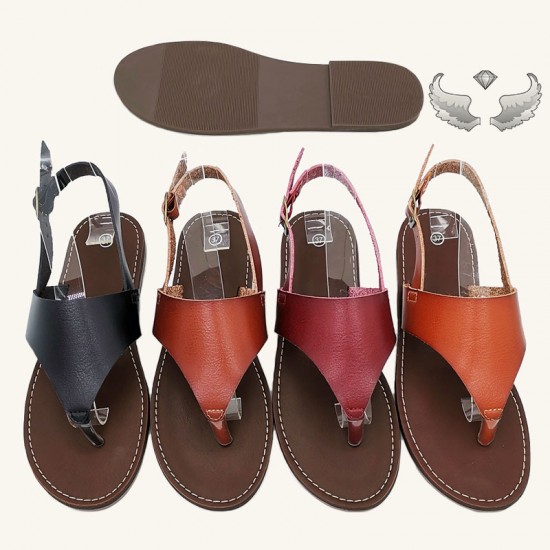 Women's stylish outdoor wear sandals, hand-stitched, wholesale foreign trade shoes, Wholesale ladies sandals