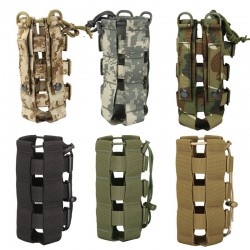 Mother and son triple tool bag, quick-release tactical accessory bag, MOLLE tactical vest hanging bag, outdoor military enthusiast tactical bag (RANDOM COLOR)
