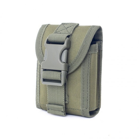 Tactical multi-functional small waist bag, sports outdoor military enthusiast small cigarette box bag, wallet key bag, MOLLE small tool (RANDOM COLOR)