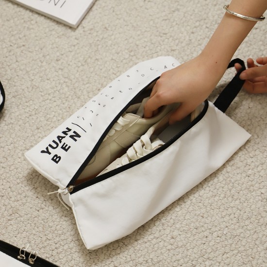 Cotton and linen fabric drawer-style storage box, tiered wardrobe storage Multifunctional underwear and jeans storage box with compartments