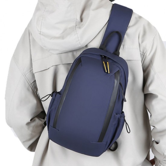 New style men's single shoulder bag, business casual vertical crossbody bag, PU soft leather handbag, business travel zero money men's bag