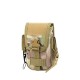 Molle functional tactical phone bag, tactical waist bag, large-capacity outdoor military camouflage ID bag (RANDOM COLOR)