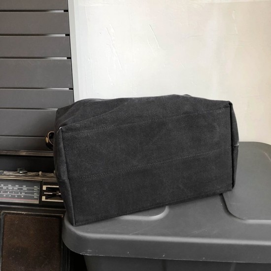 Thick canvas storage bag hanging bag, wall-mounted behind door, wall-mounted storage bag, fabric miscellaneous items hanging pocket, large capacity