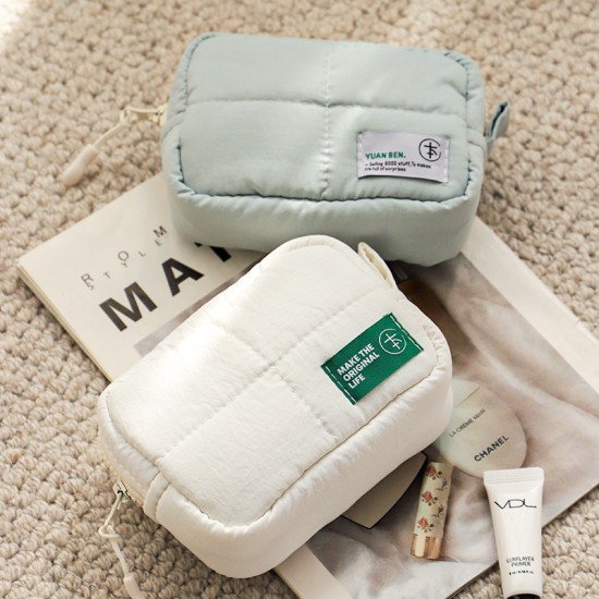 Pure Time Selected Nylon Waterproof Travel Toiletries Storage Bag, Cosmetic Handbag, Luggage Dispensing Bag.