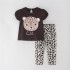 New autumn and winter styles for young children: round-neck, 3D, cute, cartoon-themed tops for little girls.