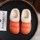 2023 New Cross-Border Winter Couple Midnight Warm Moon Goodnight Clock Cotton Slippers