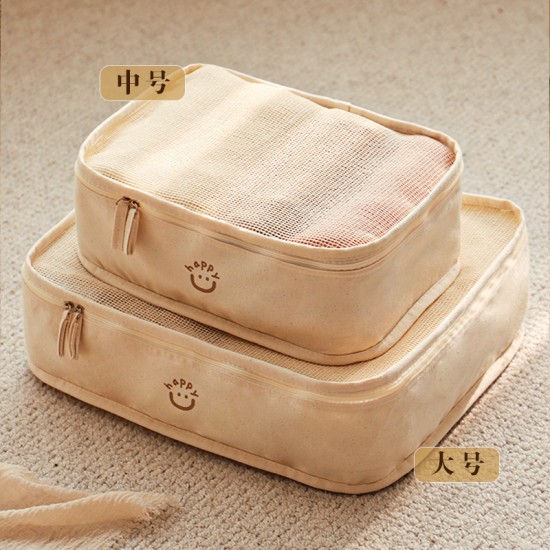 Factory-direct, thickened canvas sofa side storage bag with paper drawer and hanging remote control storage bag