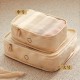 Factory-direct, thickened canvas sofa side storage bag with paper drawer and hanging remote control storage bag