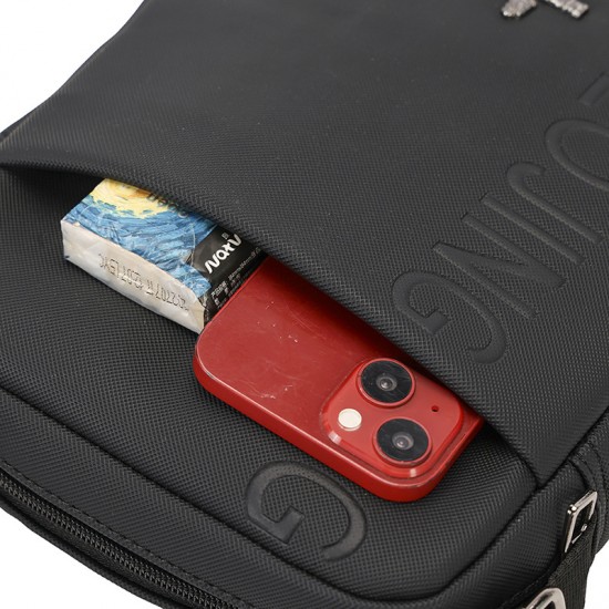 Sporting bag for hanging, cross-body bag for export trade, new style casual men's bag for outdoor storage, small square bag for men's outdoor storage