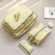 Clothes and shoes travel storage bag set, waterproof cosmetic bag, suitcase clothing divider, underwear storage bag