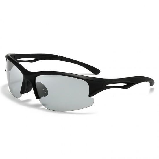 New style men's polarized sunglasses for men and women, outdoor cycling and driving sunglasses, stylish and fashionable sports sunglasses.