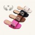 Foreign trade Chaozhou women's shoes, flat durable flip-flops, casual and versatile craft shoes, flat slippers