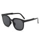 New Korean-style fashionable travel must-have non-polarized glasses for influencers in 2025 Unisex folding sunglasses