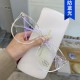 Flat Mirrors, Ultra-Light Cold Brown Frames for Women, Whitening, Round Frames, New Fashionable Blue Light Blocking Glasses
