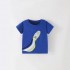 2025 new Korean-style short-sleeved T-shirts in stock Children's clothing for middle and large children, teenagers, and boys' tops