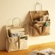 Cloth Yimen Back Storage Hanging Bag, Wall-Mounted Storage Basket, Large Capacity, Multifunctional Household Storage Basket