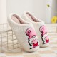 New cross-border cotton slippers for men and women, wholesale, animal cartoon panda and puppy cotton slippers
