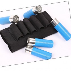 Tactical outdoor revolver quick loading bag, outdoor hunting double-link accessory bag, revolver filling bag, revolver ammunition bag. (RANDOM COLOR)