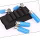 Tactical outdoor revolver quick loading bag, outdoor hunting double-link accessory bag, revolver filling bag, revolver ammunition bag. (RANDOM COLOR)