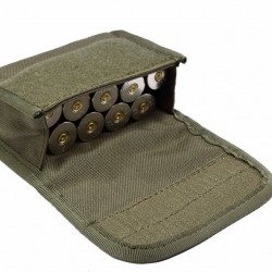 Hoyoo outdoor tactical 10-hole multi-functional 12g storage bag, MOLLE accessory bag, bag for tactical accessories, bullet waist bag (RANDOM COLOR)