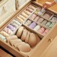 Simple woven jute fabric storage basket, foldable storage Large-capacity wardrobe storage baskets and snack boxes