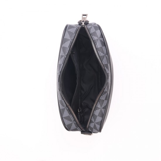 Men's handbag with vintage shoulder bag texture, quality casual cross-body handbag, light luxury multi-functional wrist money bag