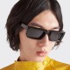 New trendy metal blue-light-blocking flat lenses, ultra-light TR90 glasses, Korean-style cross-border photo glasses.