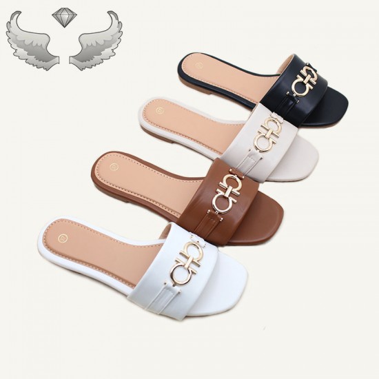 2025 New Style, Round-Toe, Fashionable Thong Slippers for Summer