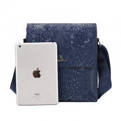 Retro men's bag, European style men's single-shoulder bag, new style stone pattern cross-body bag, large capacity business storage men's shoulder bag