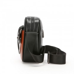 Northern European cotton and linen storage pouch with lid, wall bedroom storage bag with hanging design, hanging seven-pocket storage bag for girls' dormitory behind the door