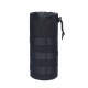 Multi-purpose external water bottle bag, portable net bag, water cup cover, outdoor sports MOLLE waist bag drawstring accessory bag (RANDOM COLOR)