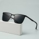 New men's square-frame ultra-light sunglasses, UV protection for driving and fishing, retro and fashionable sunglasses for men.