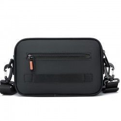 Men's bag, export European American retro style business crossbody bag, men's zero money handbag, large capacity men's single shoulder bag