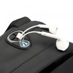 Men's crossbody bag, urban simple business mobile phone storage casual waterproof small pocket men's bag, multi-functional single shoulder bag