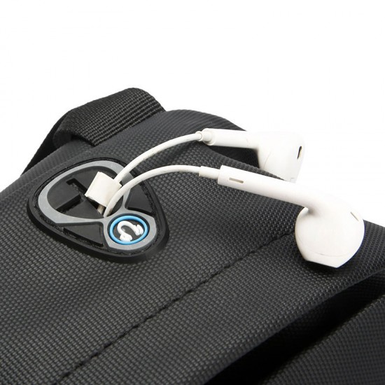 Men's crossbody bag, urban simple business mobile phone storage casual waterproof small pocket men's bag, multi-functional single shoulder bag