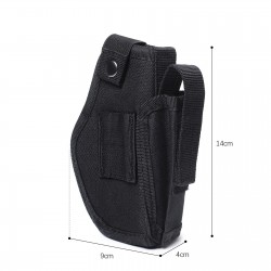 Amazon best-selling multi-functional gun bag, nylon universal outdoor tactical invisible gun holster, black in stock wholesale (RANDOM COLOR)