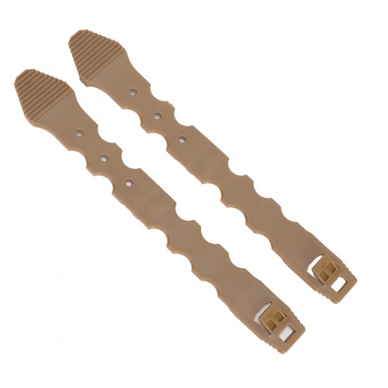 MOLLE system tactical fixing clip, adapter strip, chest strap, leg strap, nylon quick-release hate strip (RANDOM COLOR)