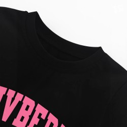 Girls' summer dresses, new solid-color cotton ball skirts, casual sports skirts, preppy-style children's clothing.