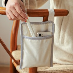 Tianshan foldable cotton and linen clothing storage box for moving, storage box with thick stand and window.