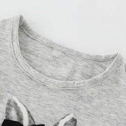 European and American style children's clothing, new summer styles, small and medium-sized children's T-shirts, round-neck short-sleeved short-sleeved cartoon dinosaur baby tops