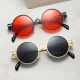 New cross-border European and American influencer polygonal faceted sunglasses, same style, stylish and personalized ins sunglasses