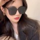 New single-beam fashion sunglasses for women, Instagram-inspired cross-border sunglasses, European and American personalized retro sunglasses.