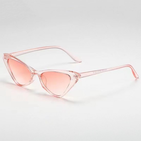 New fashionable gradient sunglasses, popular with influencers, versatile sunglasses for men and women, street style small oval sunglasses.