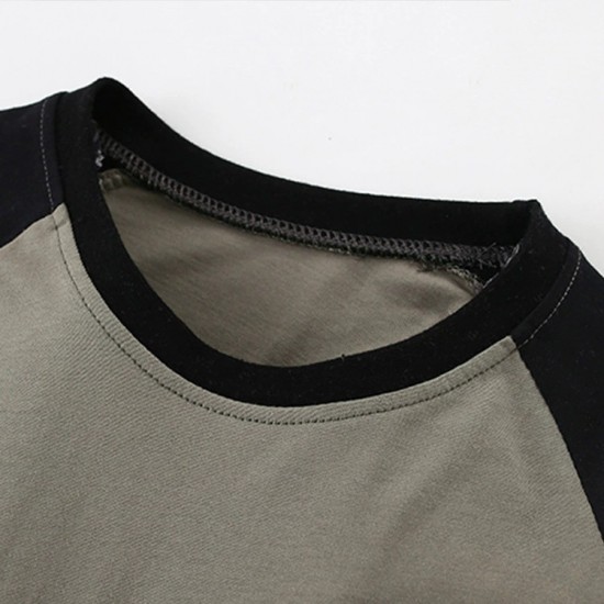 Boys' autumn and winter styles, European and American children's round-neck long-sleeved T-shirts, casual tops.