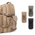 AK M4 tactical storage bag military enthusiast tactical triple clip bag new outdoor sports tactical bullet bag (RANDOM COLOR)