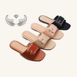 Suriname cross-border direct sales women's slippers, new style, fashionable bow-knot slippers for women's outdoor wear.