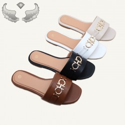 Hand-Designed Casual Women's Flat Sandals, Factory High-Quality Wholesale Shoes