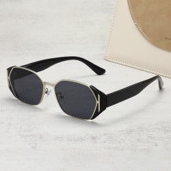 New blue-light blocking glasses for women, Korean-style, no-makeup influencer irregular glasses frames, men's retro square flat frames