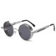 Retro Steampunk Men's Sunglasses, Metal Spring-Shaped Thick-Framed Sunglasses, Cross-Border Trendy Street Style Hip-Hop Sunglasses