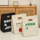 Thickened canvas lunch picnic bag, Japanese-style insulated lunch box for office workers and students, custom lunch box bag.